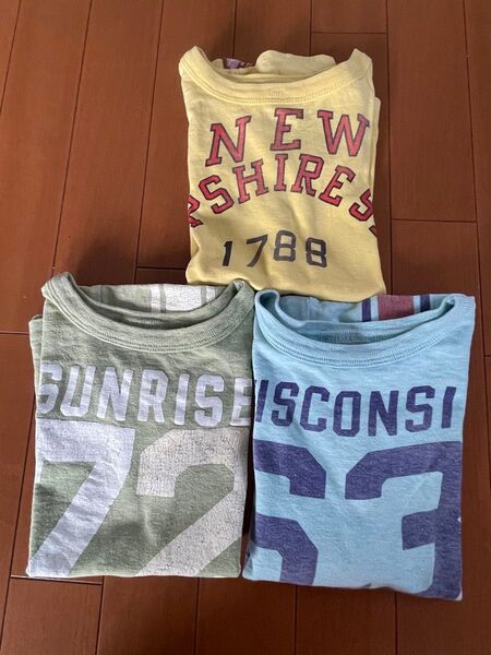 デニム&ダンガリー 半袖Tシャツ 120センチ 3枚セット