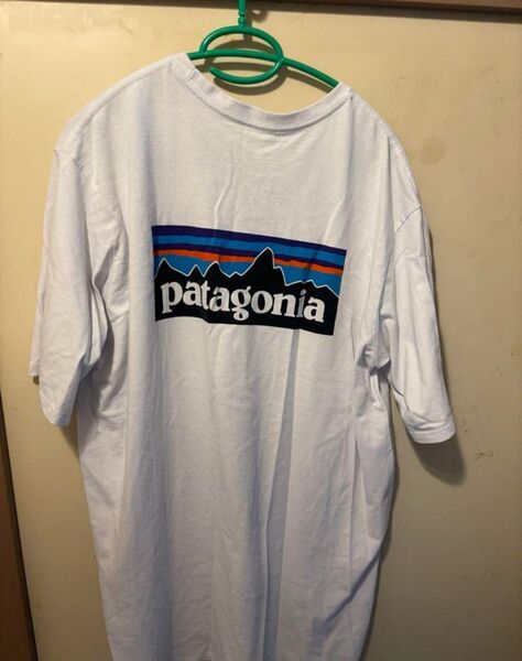 パタゴニア patagonia Tシャツ パタゴニア ホワイト 半袖Tシャツ Patagonia ロゴ 半袖