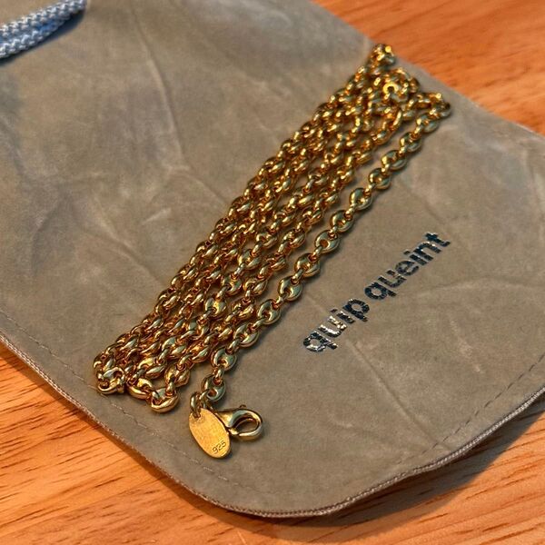anker chain necklace / アンカー チェーン ネックレス アクセサリー イエローゴールド シルバー ゴールド