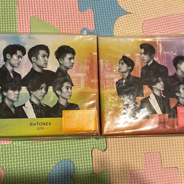 SixTONES CITY アルバム 初回盤A.B 2枚セット