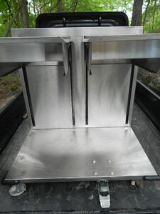 < group sama for tray distribution serving tray vessel made of stainless steel twin USED>