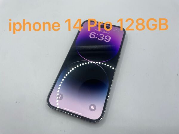 Apple iphone 14 Pro 128GB ディープパープル SIMフリー #mon209
