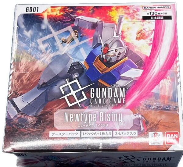 ガンダムカードゲーム Newtype Rising【GD01】 未開封 24p