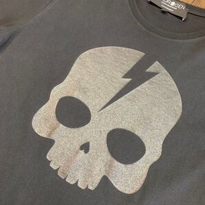 イタリア製 ハイドロゲン ロングTシャツ ロンt 黒 Sサイズ