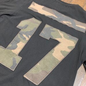 トルコ製 ハイドロゲン ロングTシャツ ロンt 黒17番 Mサイズ