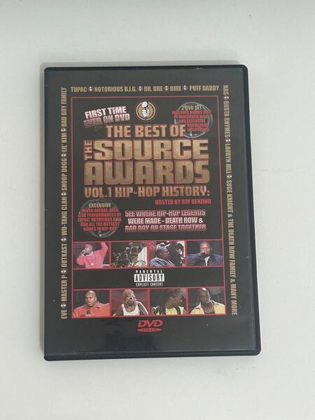 THE BEST OF THE SOURCE AWARDS VOL.1 HIP-HOP HISTORY(DVD)2枚組 レア輸入盤