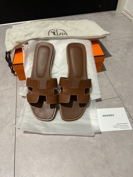 エルメスサンダル オラン 22.5