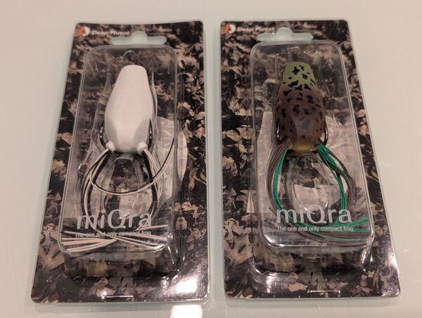 新品 ディープフォレスト ミクラ 人気カラー 2個セット フロッグ ルアー
