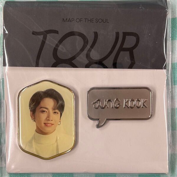 未開封『BTS MAP OF THE SOUL TOUR BADGE SET (JUNG KOOK)】