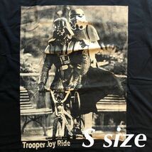 新品未使用 STARWARS ストームトゥルーパー JOY RIDE Tシャツ ブラック サイズS_画像1