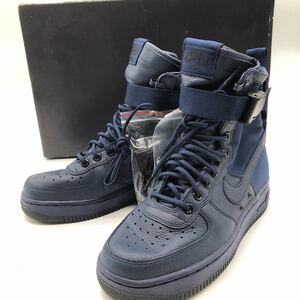  Europe ограничение WMNS NIKE SPECIAL FIELD AIR FORCE 1 FADED dark blue 24cm не использовался товар wi мужской Nike специальный поле 