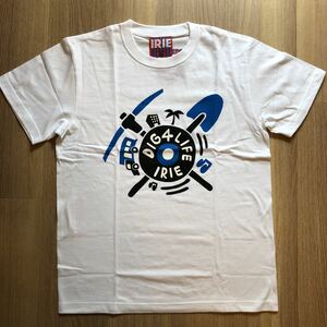 新品未使用 IRIE by IRIELIFE DIG 4 LIFE Tシャツ　ホワイト　サイズL