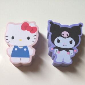 サンリオキャラクターズ ダイカット消しゴム キティちゃんクロミちゃんセット
