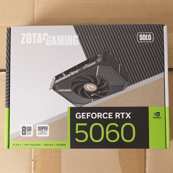ZOTAC GeForce RTX 5060 SOLO【ほぼ新品】