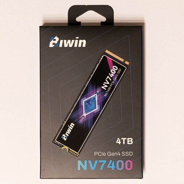 Biwin NV7400(4TB NVMe SSD)【使用時間少なめ】
