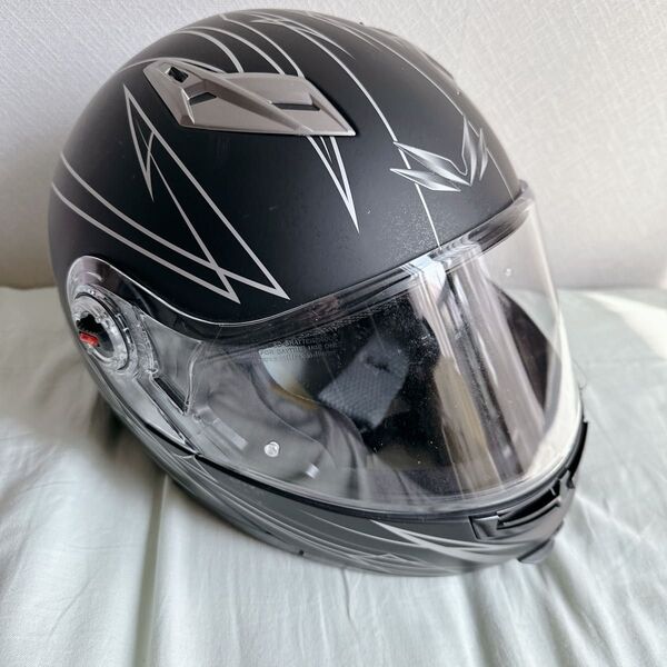 【極美品】モーターヘッドバイク システムヘルメット スピリットマッドブラックXL フルフェイス