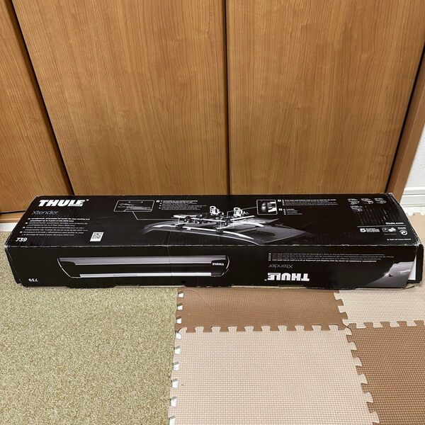 【良品】THULE スキースノボキャリア Xtender 739 エクステンダー