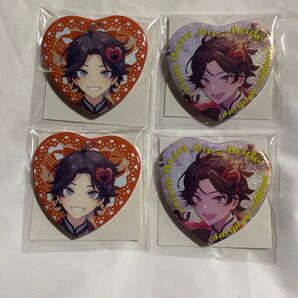 【Prism Heart June Bride】ランダムハート型缶バッジ Aグループ 三枝明那