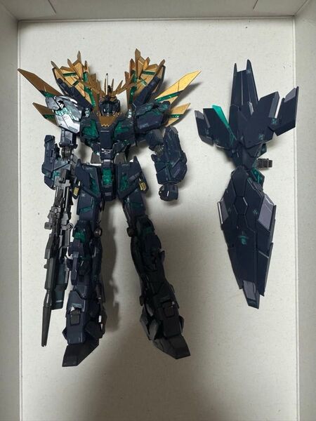 ジャンク ガンプラ RG 1/144 機動戦士ガンダムUC ユニコーンガンダム2号機 バンシィ・ノルン (最終決戦仕様)