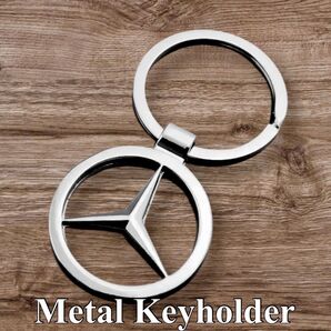 メルセデスベンツ メタル キーホルダー キーリング Benz アクセサリー べんつ グッズ 用品