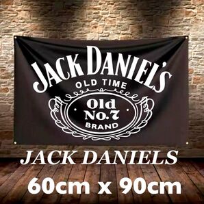 JACKDANIELS フラッグ 旗 60cm×90cm ジャックダニエル タペストリー アクセサリー グッズ 用品