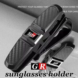 GAZOORacing サングラスホルダー ガズーレーシング カードホルダー サンバイザー GR グッズ 用品 アクセサリー