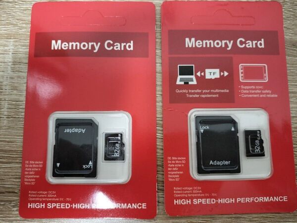 【新品・未開封】 マイクロSDカード 32GB 2枚セット