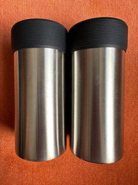 【中古品】ペットボトル用 500ml、600ml 保冷タンブラー 2個セット