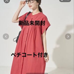 【新品】フリークスストア インドボイルハシゴレースボタンノースリーブワンピース