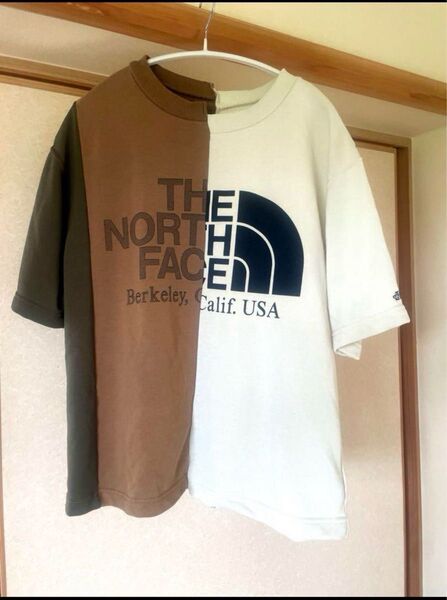 THE NORTH FACE × BEAMS BOY アシメロゴTシャツ22SS