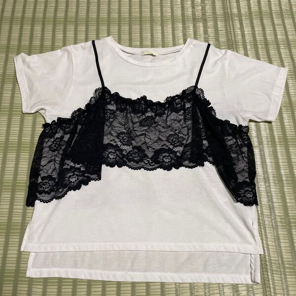 earth music&ecology キャミソールTシャツ 【Fサイズ】アースミュージックアンドエコロジー♪是非クーポンを♪