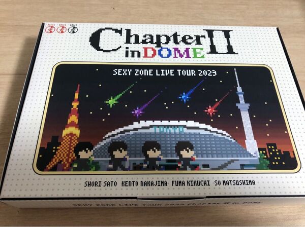 初回限定盤 Sexy Zone 3DVD/SEXY ZONE LIVE TOUR 2023 Chapter II in DOME