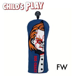 チャッキー フェアウェイウッド用FW用ヘッドカバー チャイルド・プレイ CHILD’S PLAY ホラームービー映画好きな方に