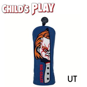 チャッキー ユーティリティ用UT用ヘッドカバー チャイルド・プレイ CHILD’S PLAY ホラー映画サブカル映画好きな方に