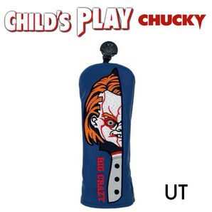 チャッキー ユーティリティ用UT用ヘッドカバー チャイルド・プレイ CHILD’S PLAY ホラー映画サブカル映画好きな方に