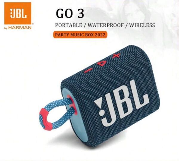 JBL GO 3 ポータブル Bluetoothスピーカー