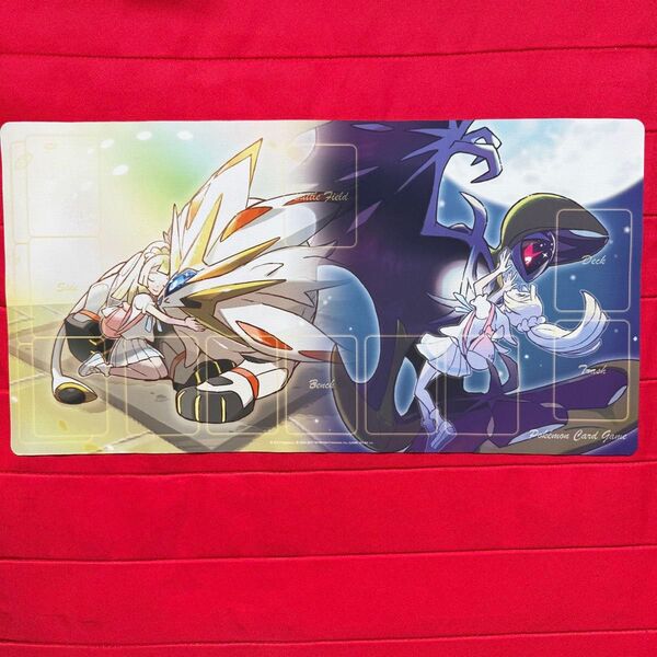 【特価】ポケモンカード ラバープレイマット リーリエ ソルガレオ ルナアーラ