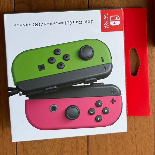 新品 Joy-Con (L)/(R) ネオングリーン/ネオンピンク