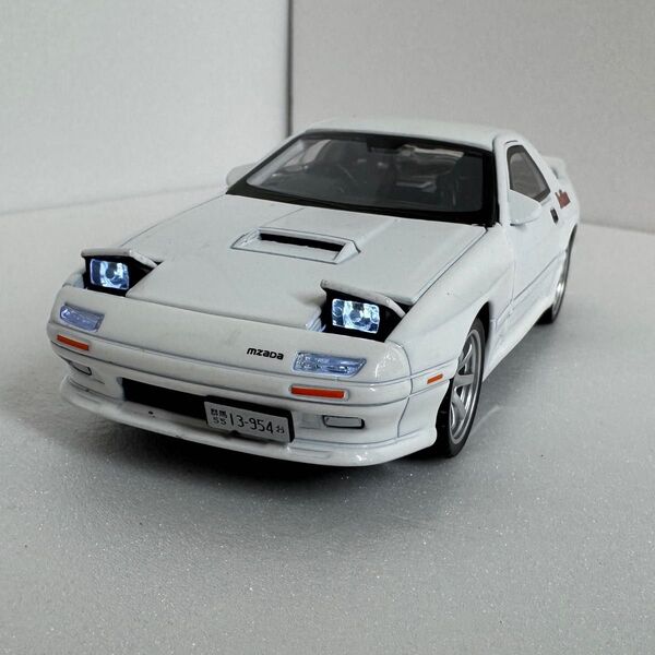 Mazda RX-7 ミニカー 1/32 FC レッドサンズ イニシャルD