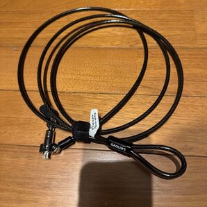 新品 Lenovo 純正 セキュリティワイヤーロック ブラック系