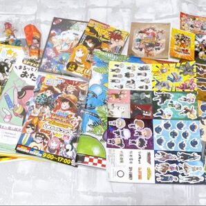 ワンピース ONE PIECE レジャーシート ノート ビクトリーカーニバル 配布品 ドラゴンボール キーホルダー ステッカー