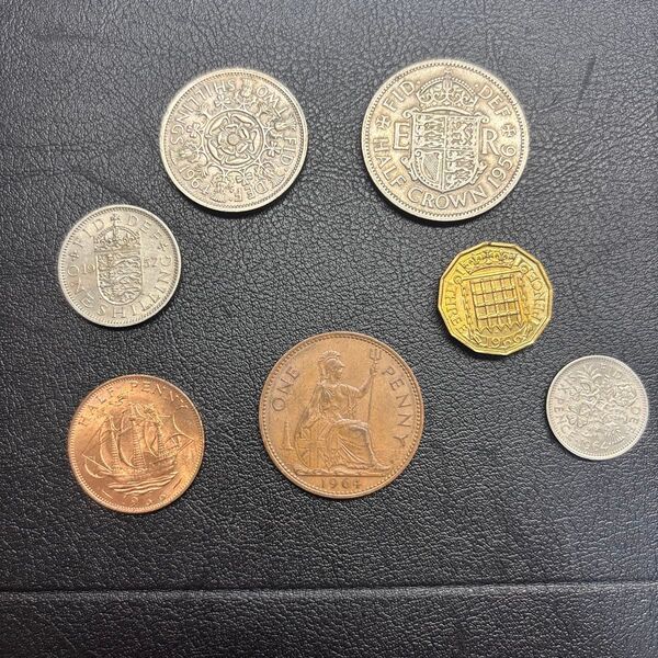 イギリス 旧硬貨まとめ 古銭 外国コイン