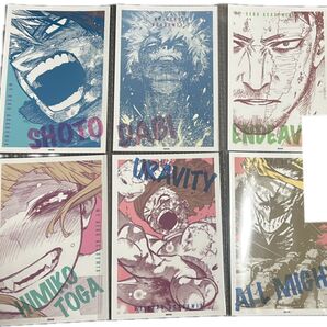僕のヒーローアカデミア 原画展 ワンシーンカードコレクション 2枚1組¥1200