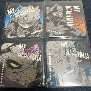 僕のヒーローアカデミア 原画展 アートコースター 4枚セット