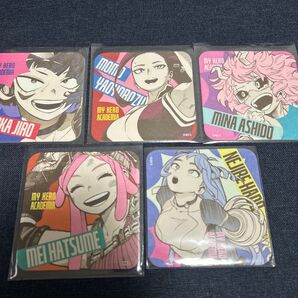 僕のヒーローアカデミア 原画展 アートコースター 5枚セット