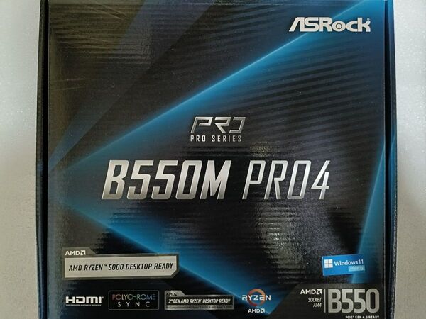ASRock B550M Pro4 マザーボード CPUセット
