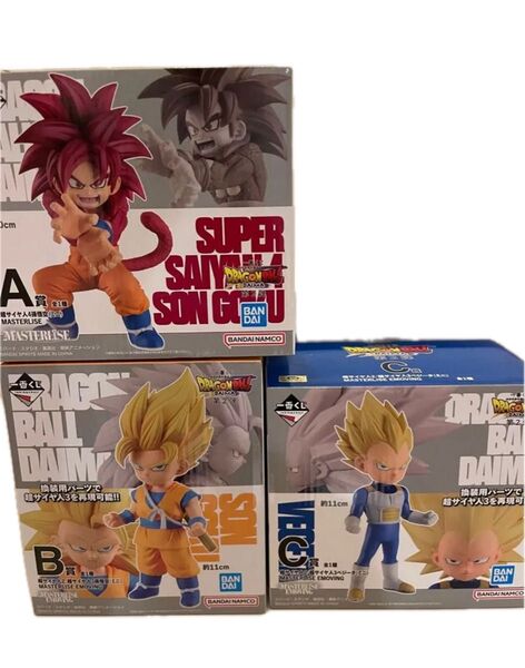 一番くじ ドラゴンボール DAIMA a賞 b賞 c賞 フィギュア ダイマ