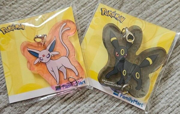 新品未開封★ファミリーマートファミマる ブラッキーエーフィー ポケモン連結チャーム