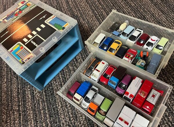 トミカ ミニカー 31台セット おまけバーキンケース付き
