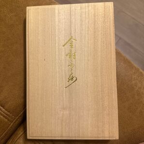 慶事、弔事両用 日本製 正絹帛紗 パープル 木製箱入り